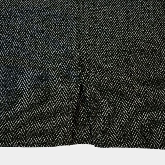 Chico's Black Asymmetrical  Neckline 3/4 Sleeve Blouse Size M - Picture 6 of 8